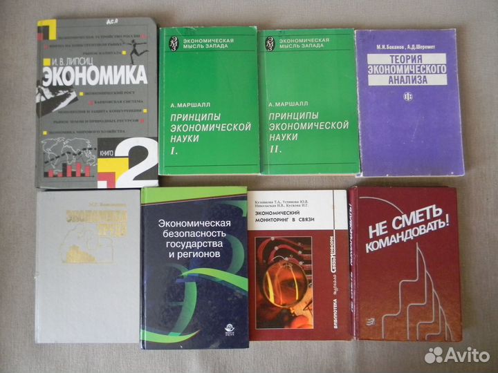 Книги по экономике, управлению, рекламе