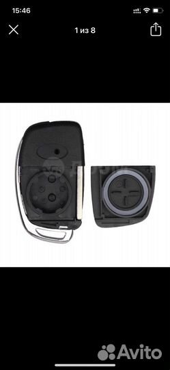 Ключ на hyundai