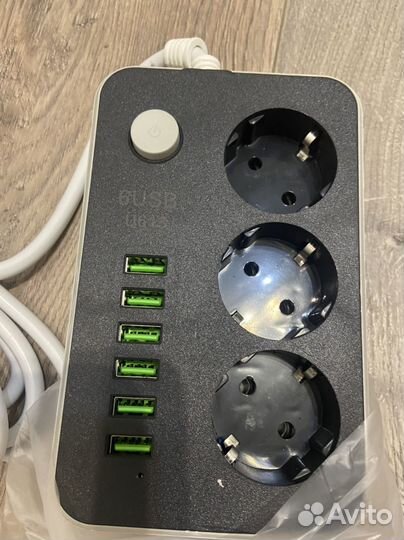 Сетевой кабель с usb новый