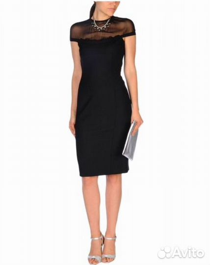 Вечернее черное платье dsquared2