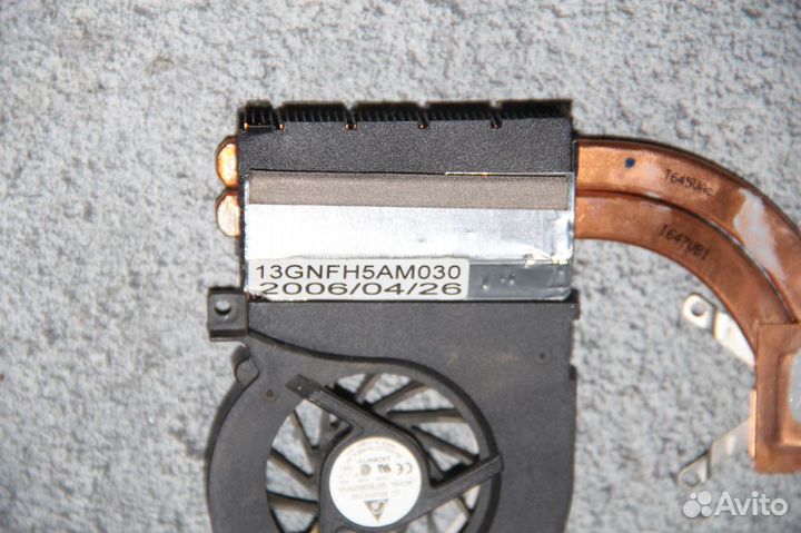 Система охлаждения ноутбука Asus A6R