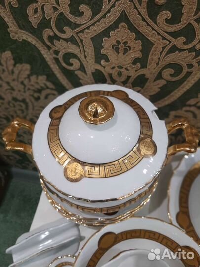 Сервиз столовый Чехословакия Versace медуза