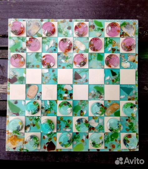 Шашки ручной работы