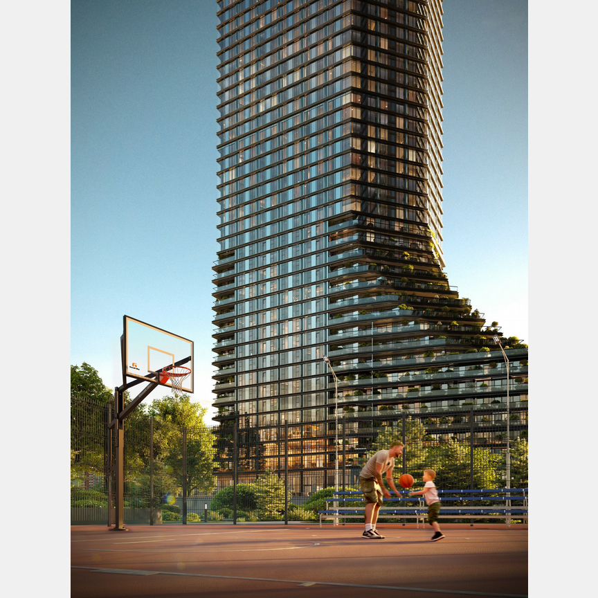 2-к. квартира, 73,4 м², 41/55 эт.