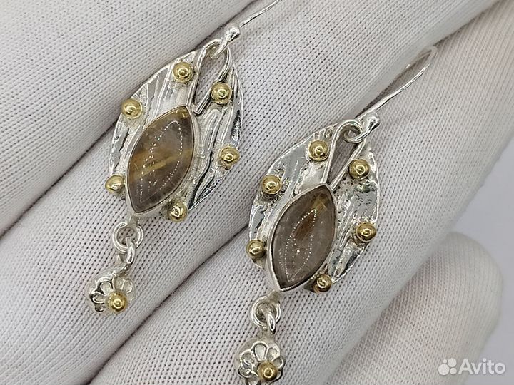 Серьги с волосатиком