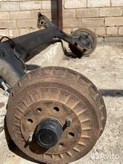 Задняя балка ваз