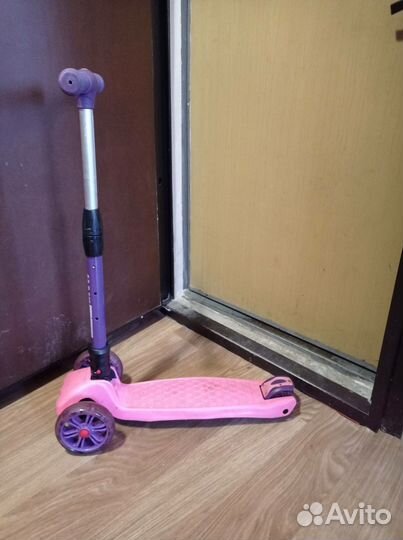 Самокат детский трехколесный бу