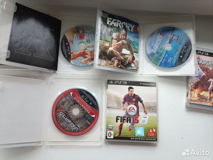 Лецензионые диски для PlayStation 3