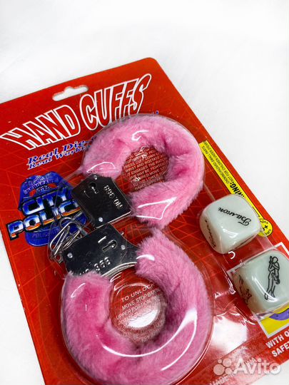 Наручники и кубики (подарочный набор)