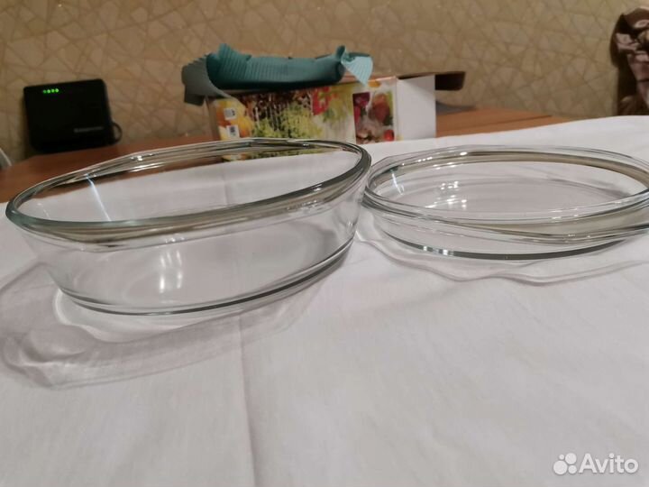 Кастрюля жаропрочная с крышкой 1л с крышкой. Новая