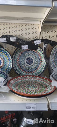 Посуда из Узбекистана ручной работы