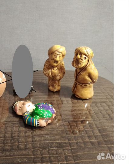 Матрёшка и Статуэтка восточная
