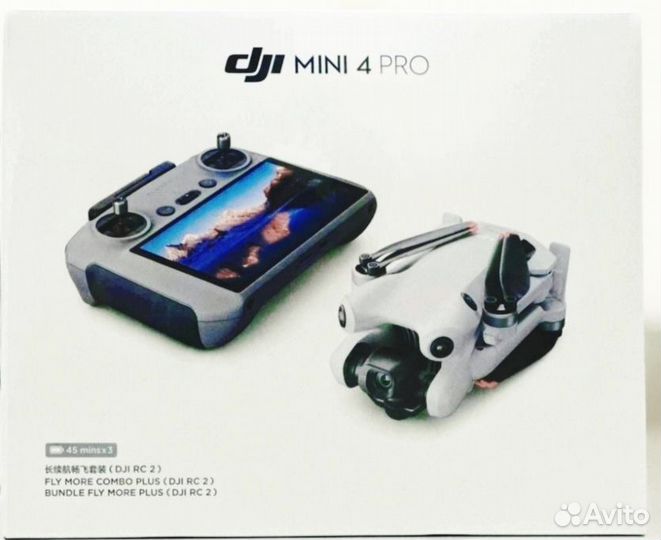 DJI Mini 4 Pro (RC-N2 /RC 2/Combo Plus RC 2) Не Ак