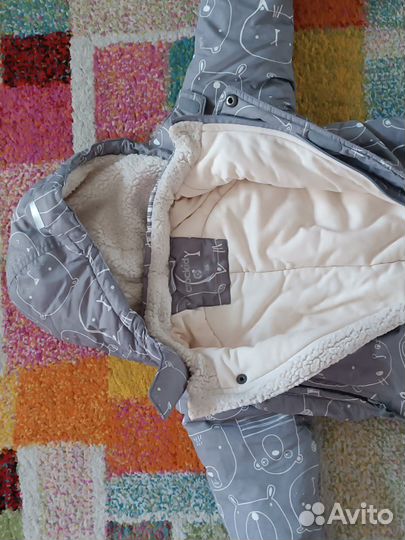 Зимний комбинезон crockid 86 92 универсальный