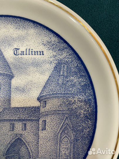 Настенная тарелка Silesian фарфор