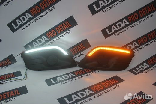 Очки (тюнинг) с дхо для LADA Largus