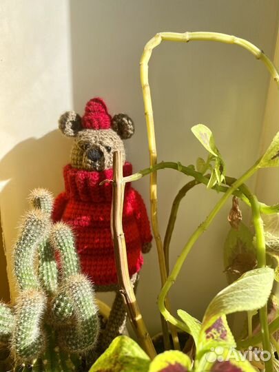 Вязаный мишка