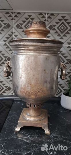 Самовар угольный старинный