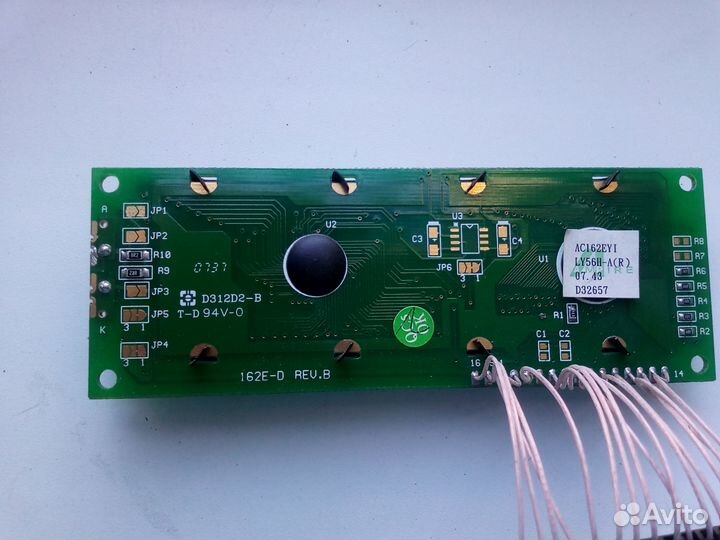 Дисплеи Lcd AC162E-D Rev. B, svlm0039602