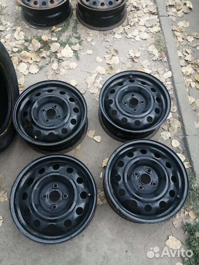 Штампы R15 4х100 Солярис/Рио