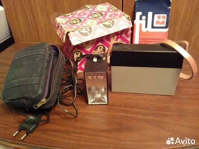 Фотовспышка фил-11 и электро-глянцеватель (СССР)