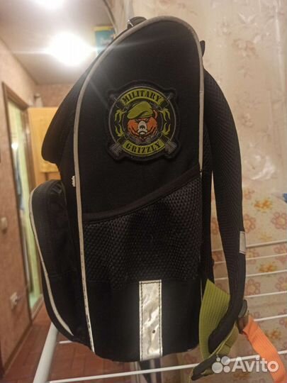 Рюкзак ранец портфель гризли школьный для мальчика