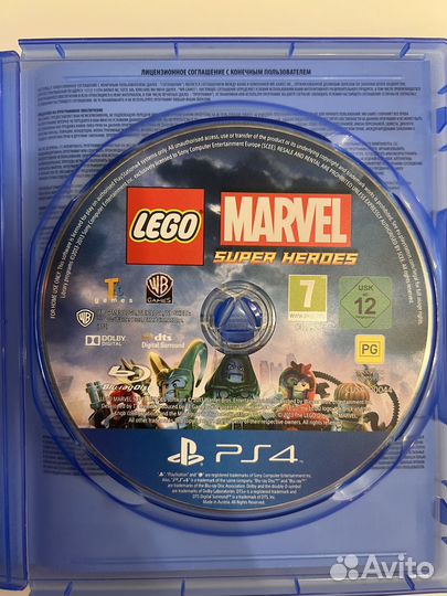 Lego marvel super heroes PS 4