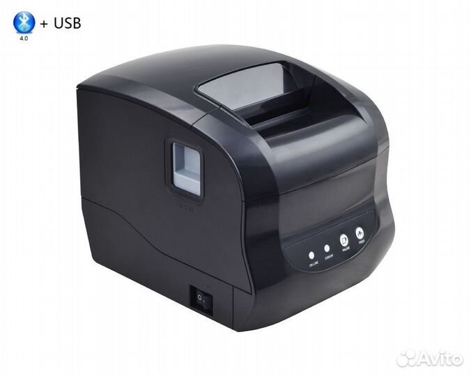 Термопринтер этикеток Xprinter XP-365B + Bluetooth