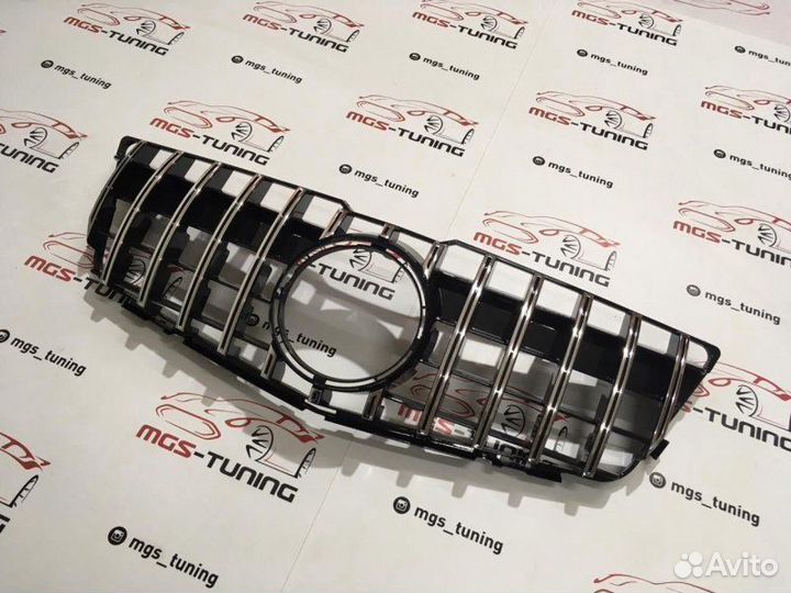 Решетка на Mercedes GLK 08-12 GT-Style Без звезды