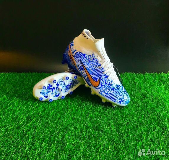 Футбольные бутсы Nike Mercurial : CR7,Mbappe (Lux)