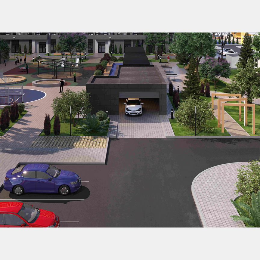 2-к. квартира, 77,8 м², 13/16 эт.