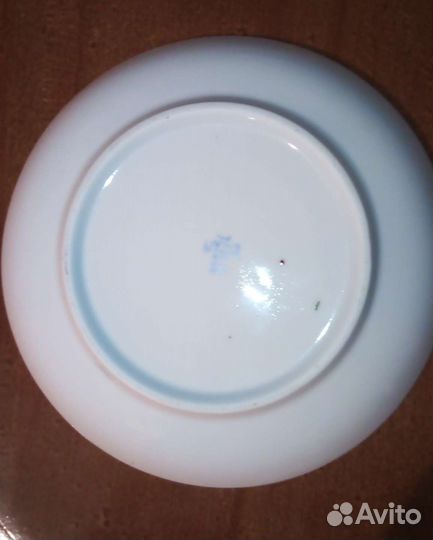 Фарфоровое блюдце СССР