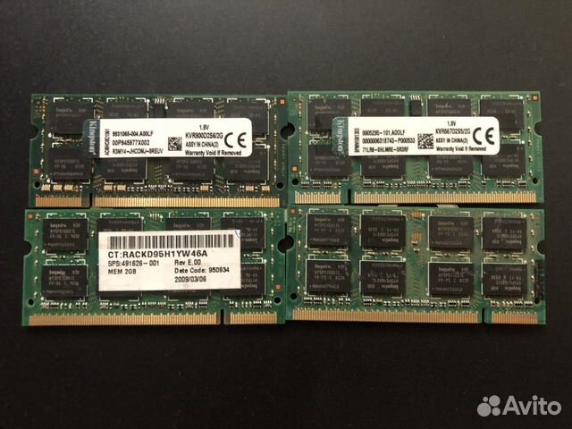 Ддр2 содим 2гб ddr2 sodim 2gb 800 667mhz Кингстон