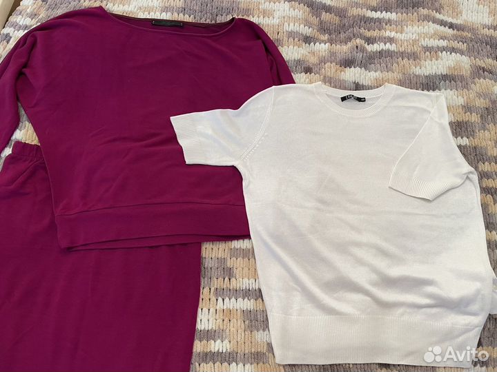 Большой пакет женской одежды на 46