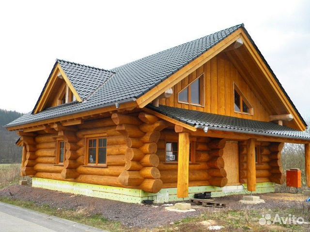 Дом из бревна проекты и цены пермь Дом сосна купить в Москве Товары для дома и дачи Авито