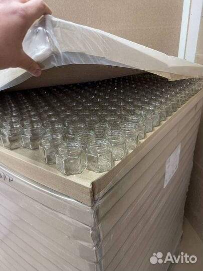 Банка «соты» + крышка