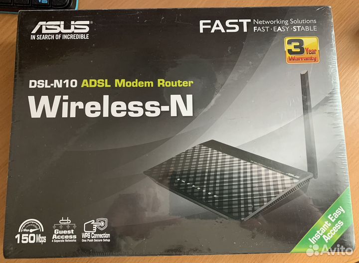 Роутер asus DSL-N10 adsl2+