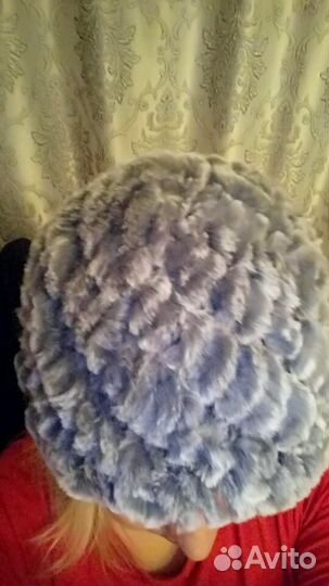 Шапка из кролика рекс