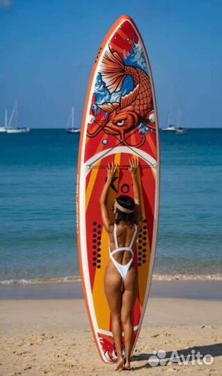 Sup board Koi red fish в наличии СПб в розницу