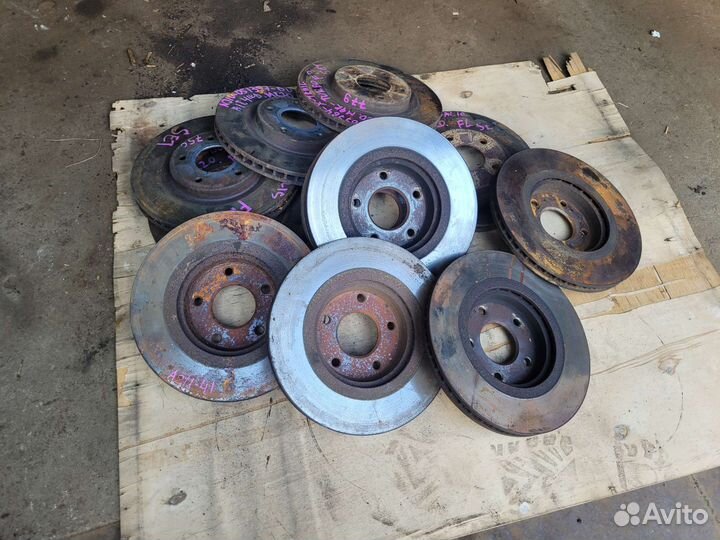 Диски тормозные nissan x-trail t31