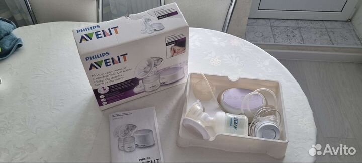Молокоотсос avent электрический
