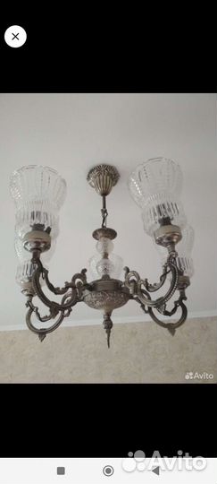 Люстра потолочная бу