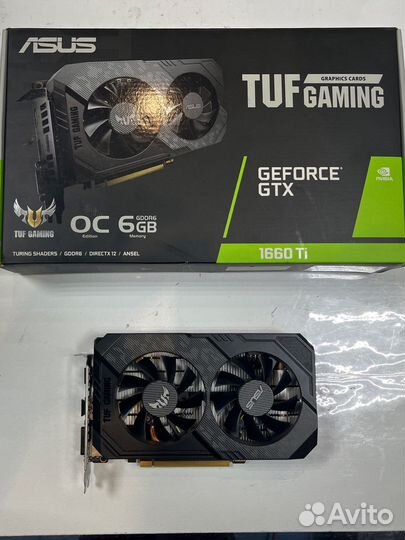 Видеокарта gtx 1660 ti 6gb