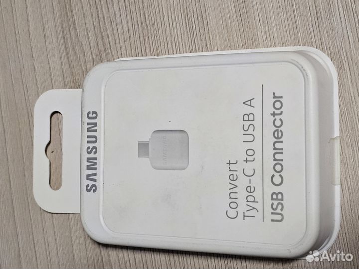 Переходник Samsung OTG USB Type C - USB оригинал