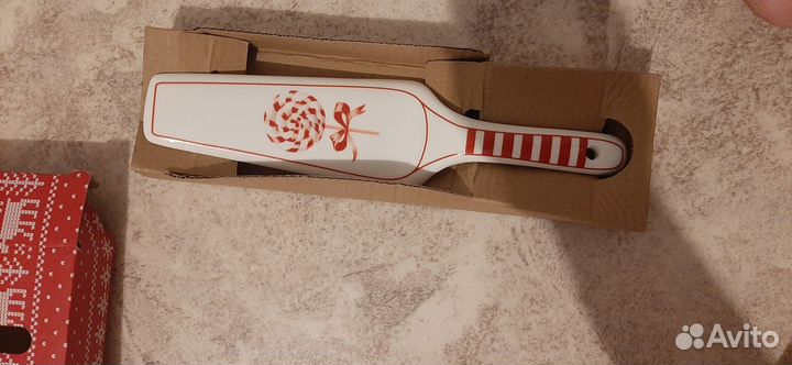 Тарелка для торта с лопаткой