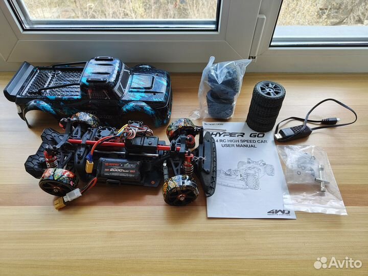 Радиоуправляемая модель 1:14 MJX hyper GO 14301