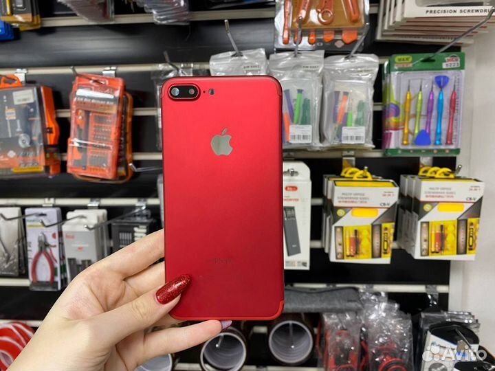 Корпус iPhone 7 Plus красный (product) RED