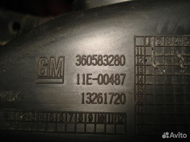 Обшивка стойки задней Opel Astra J