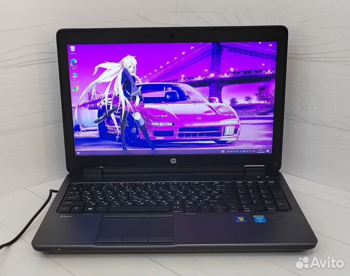 Мощный Игровой Ноутбук Hp Zbook с дискретной видео