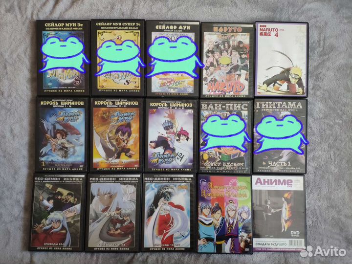 DVD диски: аниме